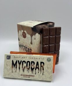 MyCo Mushroom Chocolate Bar Online. This bar blends rich dark chocolate with the time-tested benefits of medicinal mushrooms, offering a clean, satisfying way to support your mind and body.