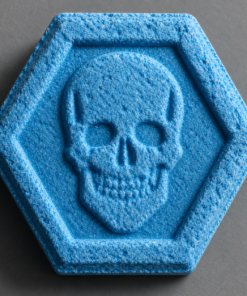 Blue Philipp Plein Ecstasy pills