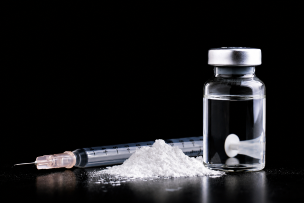ketamine and syringe